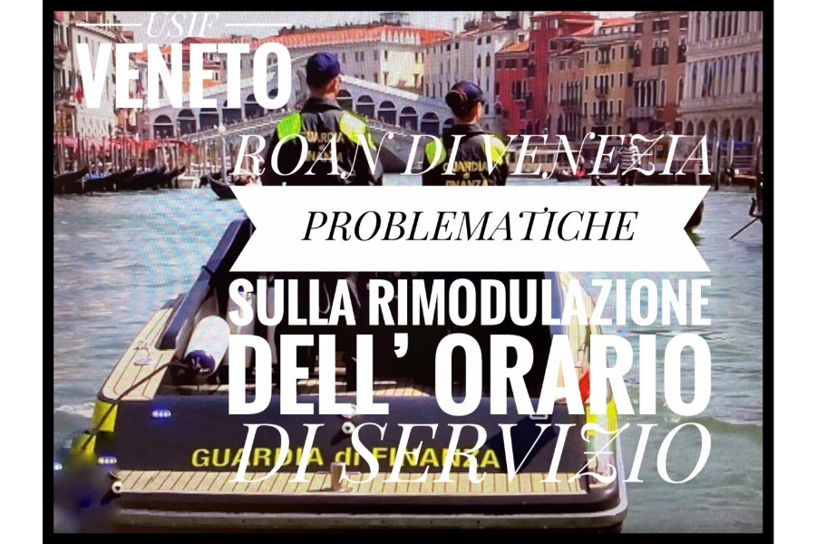 Disagio operativo al ROAN di Venezia: USIF interviene per tutelare i colleghi