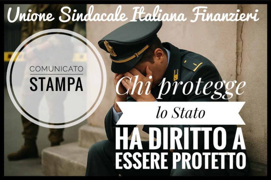 PRIMO MAGGIO, USIF: SICUREZZA, SERENITA' E DIGNITA' PER CHI SERVE LO STATO
