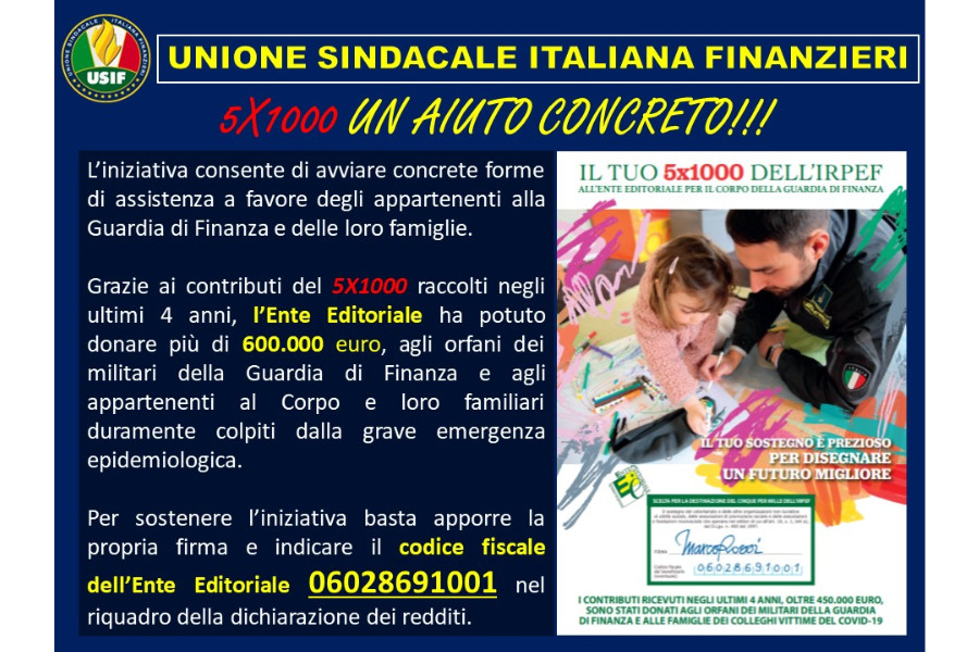 5X1000 UN AIUTO CONCRETO!!! 5X1000 UN AIUTO CONCRETO!!!
