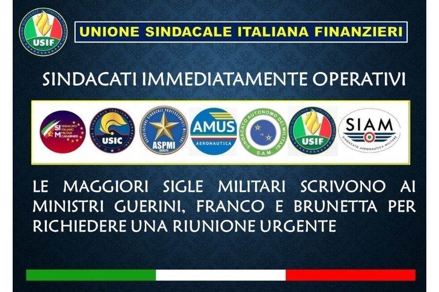 Libertà sindacale: USIF, unitamente ad altre sigle, scrive al Ministro Franco. Libertà sindacale: USIF, unitamente ad altre sigle, scrive al Ministro Franco.