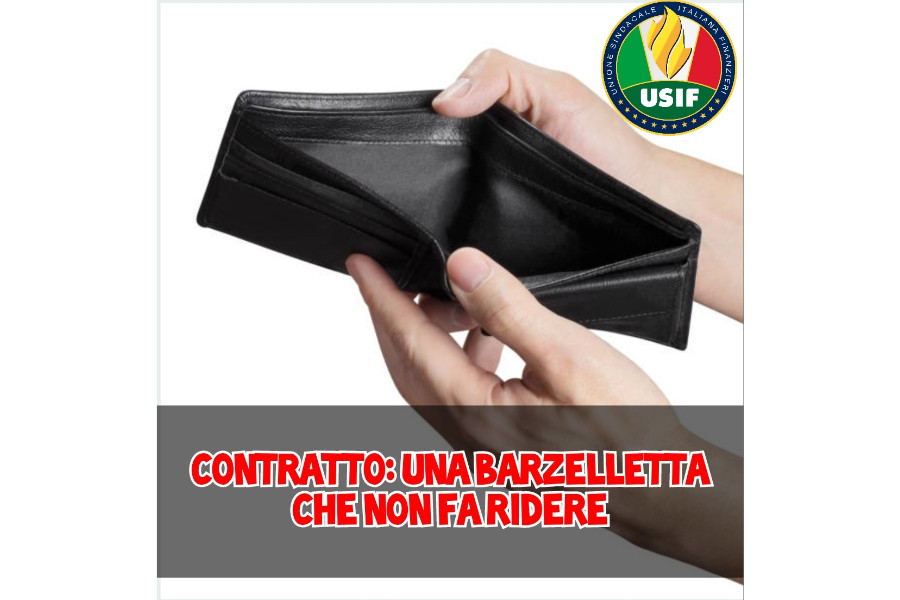 CONTRATTO: UNA BARZELLETTA CHE NON FA RIDERE.