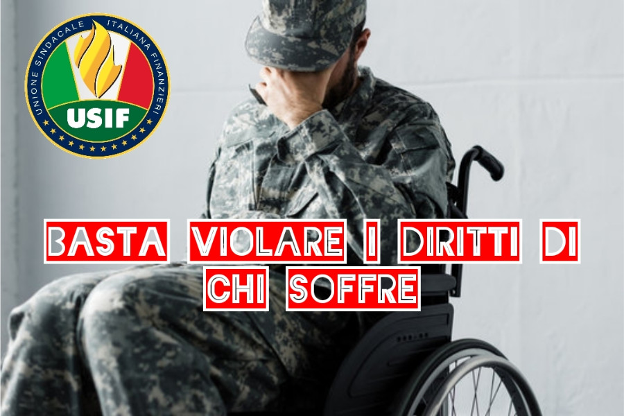 USIF: BASTA VIOLARE I DIRITTI DI CHI SOFFRE USIF: BASTA VIOLARE I DIRITTI DI CHI SOFFRE