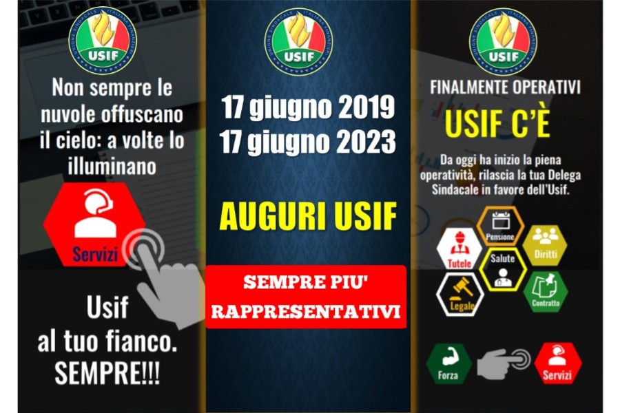 4 ANNI DI USIF: MIGLIAIA DI ISCRITTI IN POCHI GIORNI 4 ANNI DI USIF: MIGLIAIA DI ISCRITTI IN POCHI GIORNI