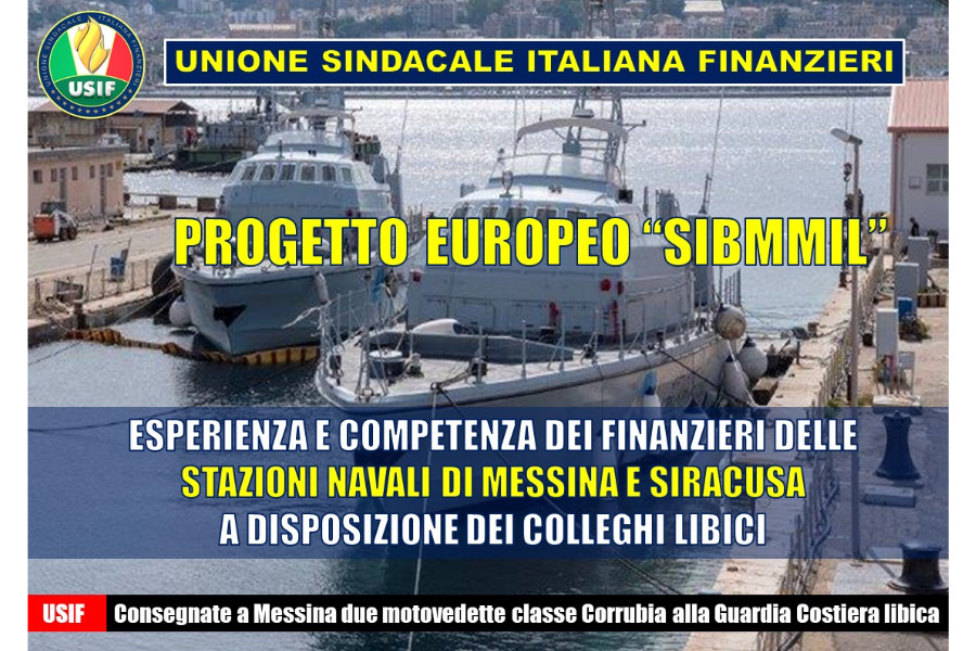 SICUREZZA, USIF: BENE ATTIVITA' GDF PER UNITA' NAVALI A FAVORE DELLA GUARDIA COSTIERA LIBICA