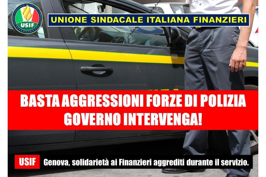 SICUREZZA, USIF: BASTA AGGRESSIONI A FORZE POLIZIA, GOVERNO INTERVENGA