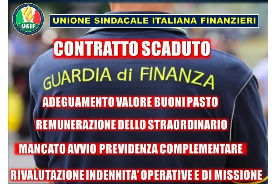 RINNOVO CONTRATTO E NON SOLO, USIF: POLITICA SOFFIA SU BISOGNO SICUREZZA, MA NESSUN INVESTIMENTO RINNOVO CONTRATTO E NON SOLO, USIF: POLITICA SOFFIA SU BISOGNO SICUREZZA, MA NESSUN INVESTIMENTO