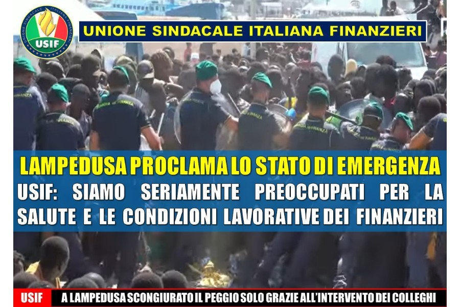 LAMPEDUSA, USIF: SCONGIURATO IL PEGGIO GRAZIE INTERVENTO COLLEGHI LAMPEDUSA, USIF: SCONGIURATO IL PEGGIO GRAZIE INTERVENTO COLLEGHI