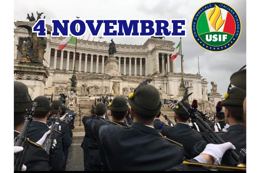 4 NOVEMBRE , USIF:DIETRO OGNI UNIFORME C'E' UNA DONNA O UN UOMO