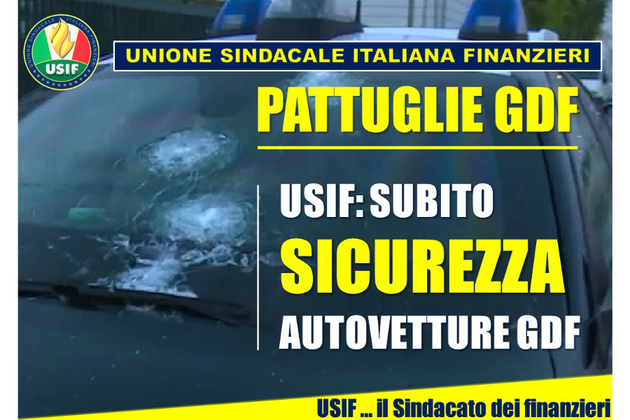ASSALTO ARMATO SASSARI, USIF: AUTO GDF NON BLINDATE, TRAGEDIA EVITATA SOLO PER CASO