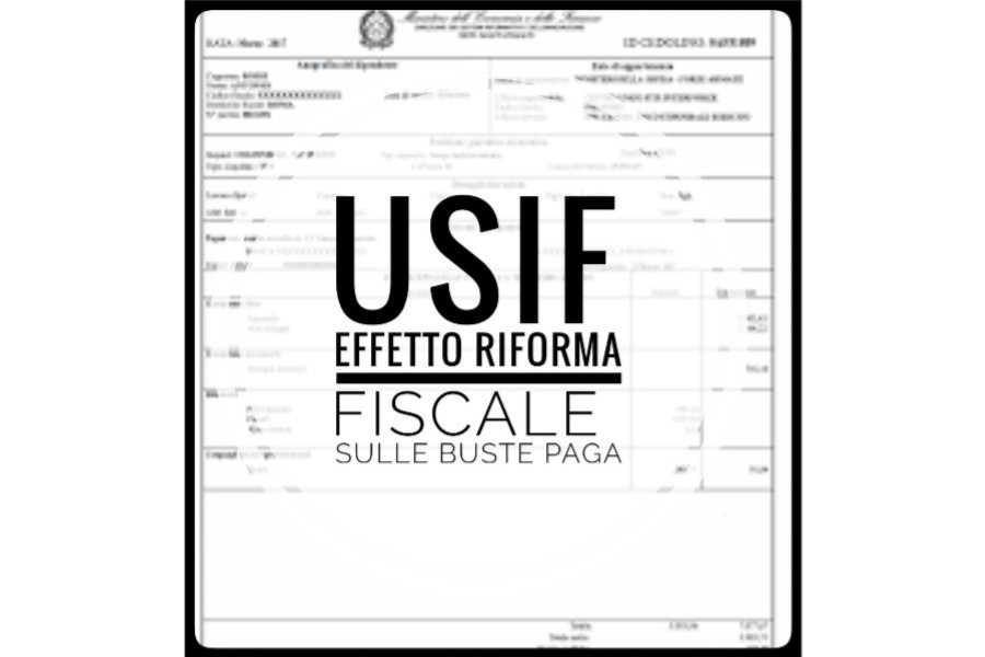 USIF, chiarimenti sugli effetti della Riforma Fiscale sugli stipendi dei Finanzieri