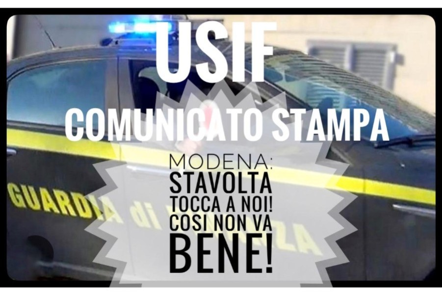 MODENA, USIF: FORZARE UN POSTO DI BLOCCO NON DIVENTI NORMALE