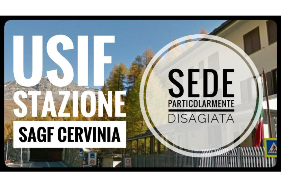 Stazione SAGF di Cervinia, USIF: diventi sede particolarmente disagiata