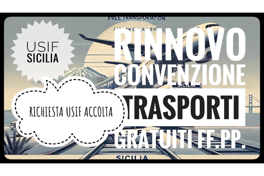 USIF SICILIA: RINNOVO CONVENZIONE TRASPORTI
